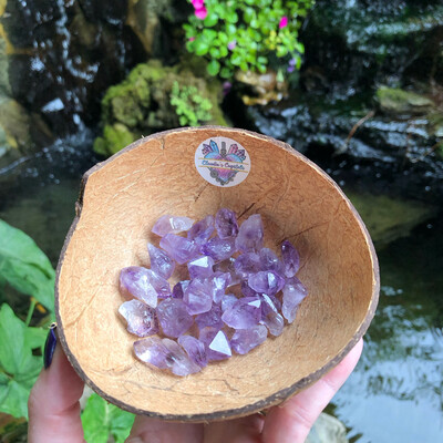 AMETHYST POINTS - (Sm) - (Great for Kids)