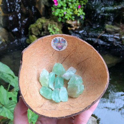 GREEN CALCITE - RAW