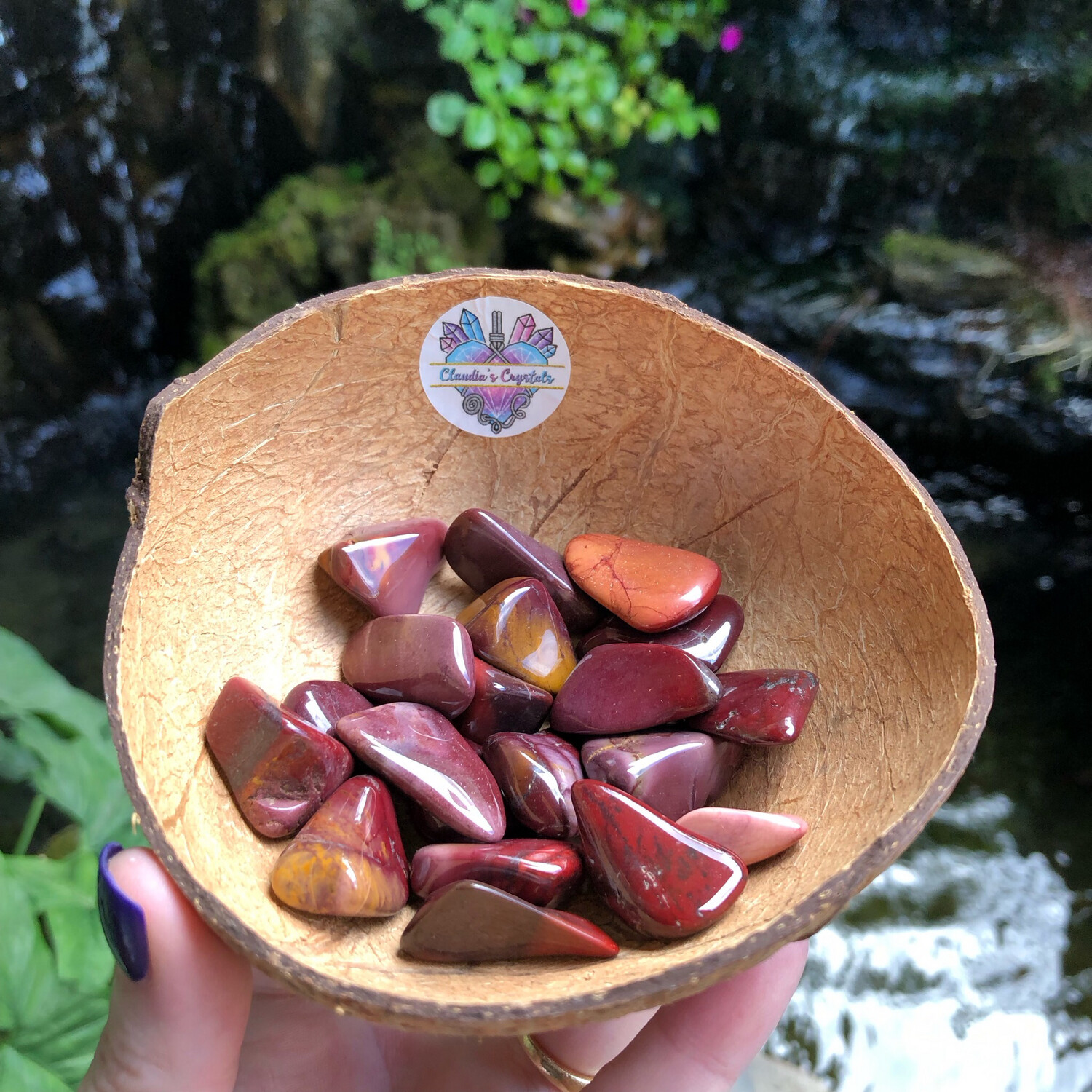 MOOKAITE JASPER - Tumbled Stone - Medium