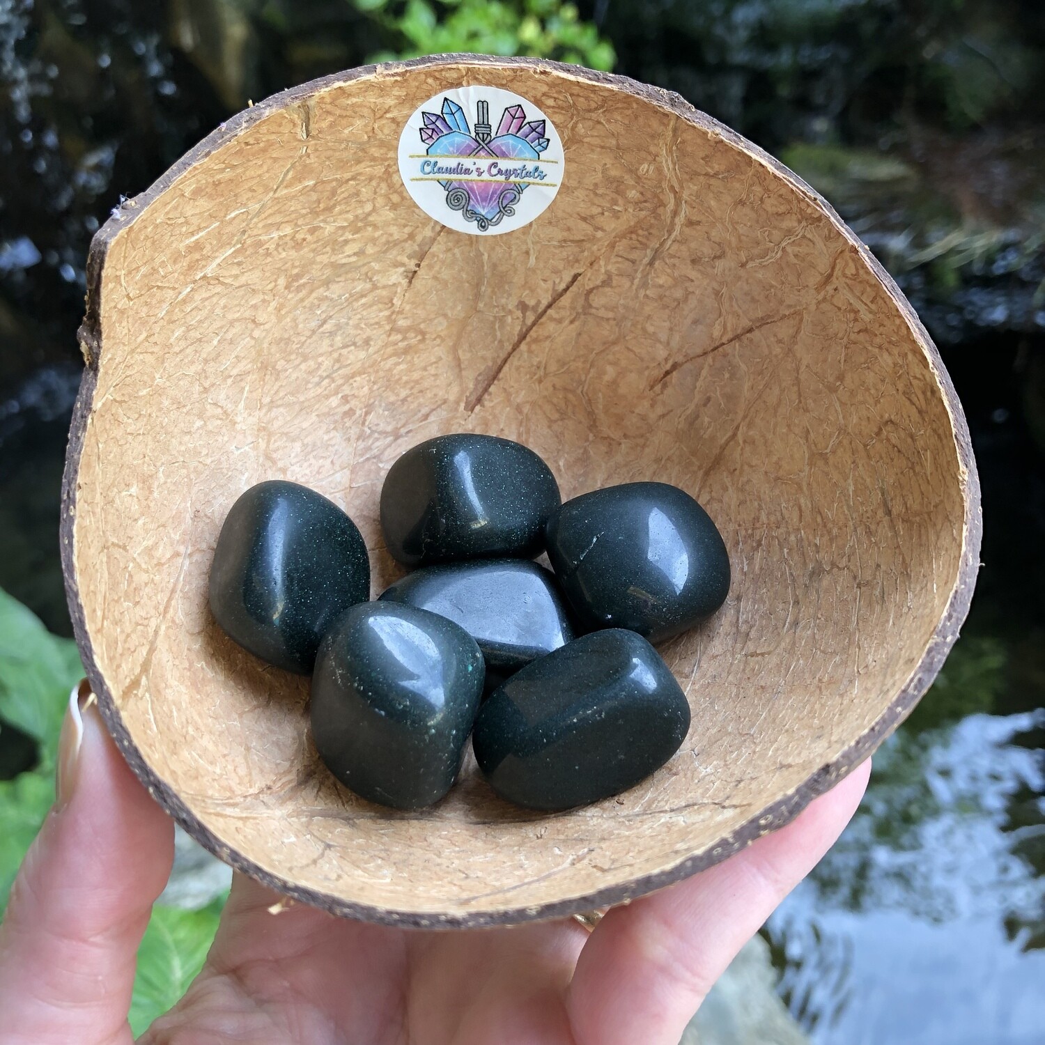GREEN GOLDSTONE - (Lg)