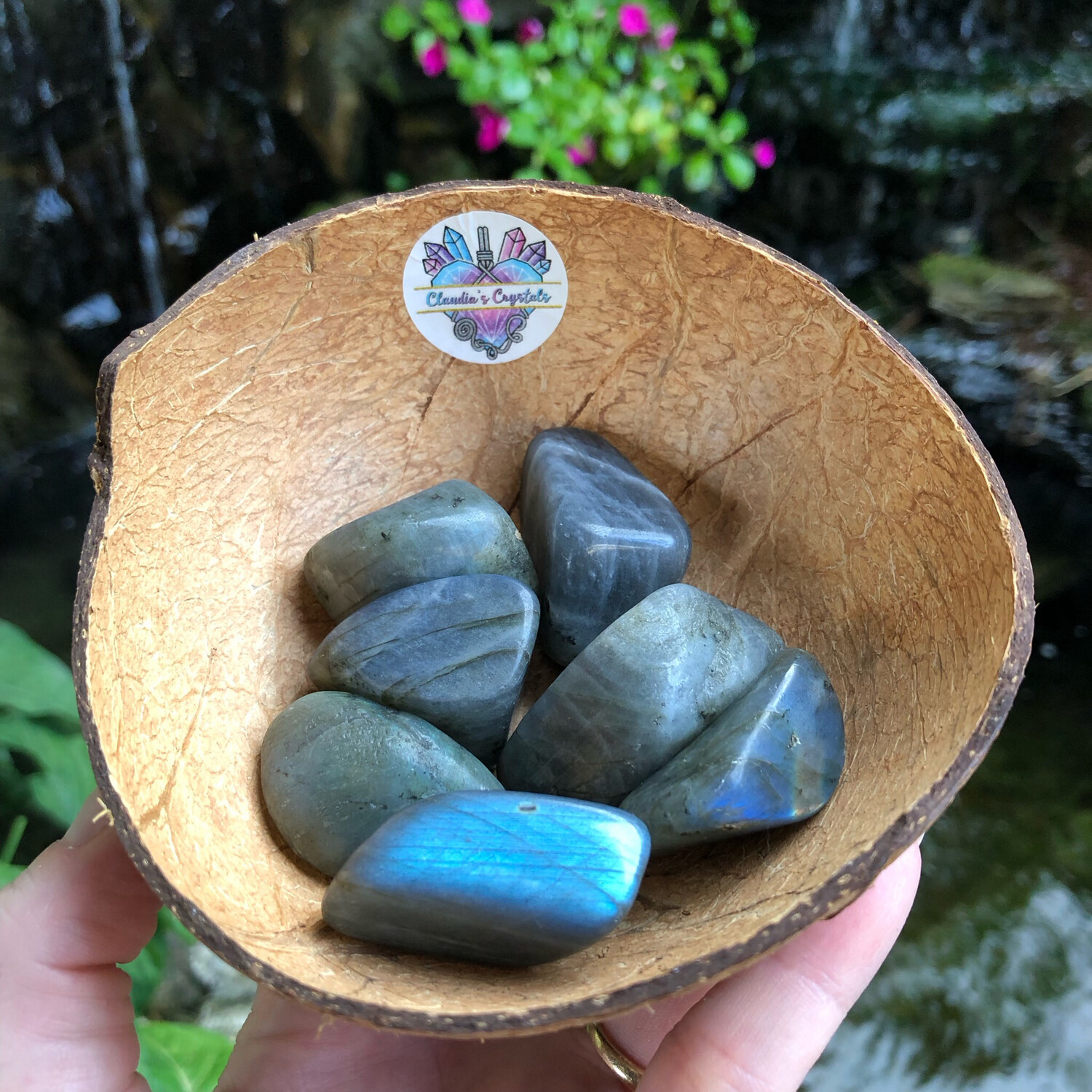 LABRADORITE - Tumbled Stone - Extra Large