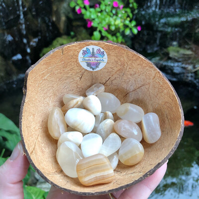 ORANGE ARAGONITE - (Lg)