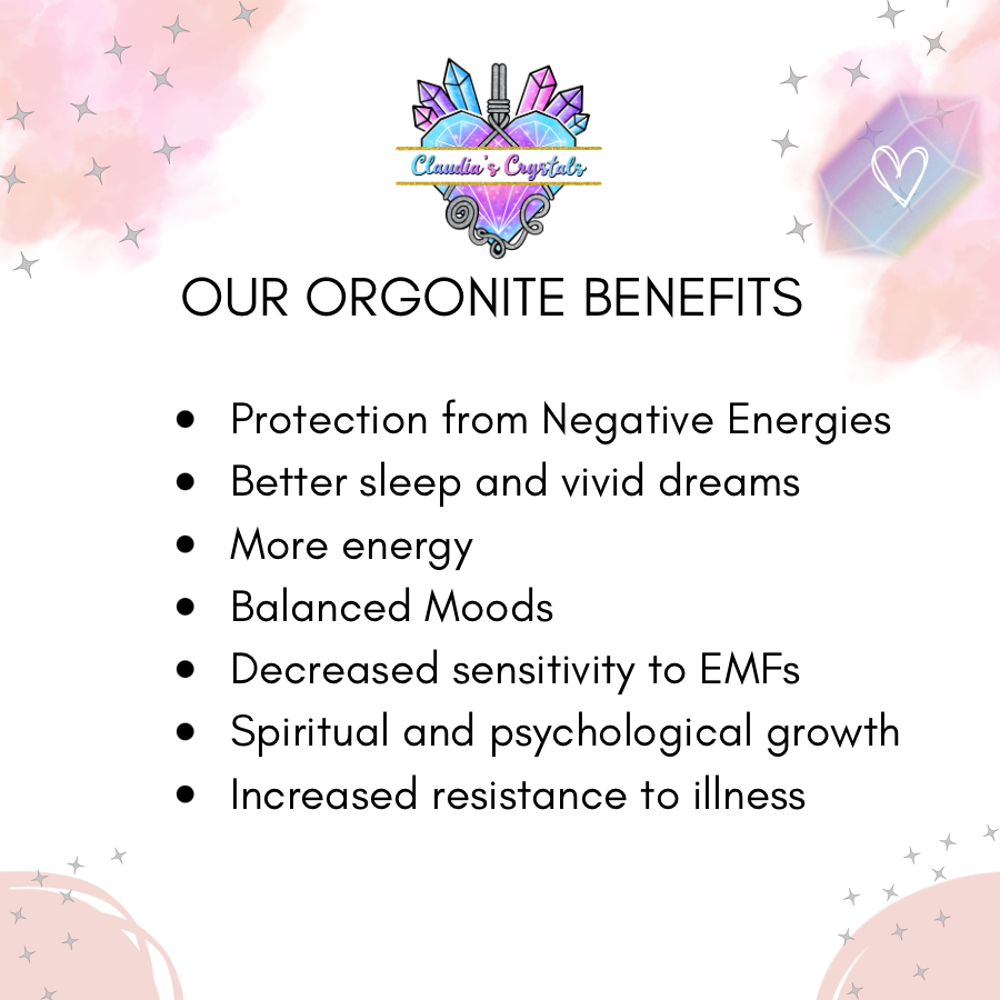 POCKET ORGONITE - Energy Filter - 7 Chakra Balancing
