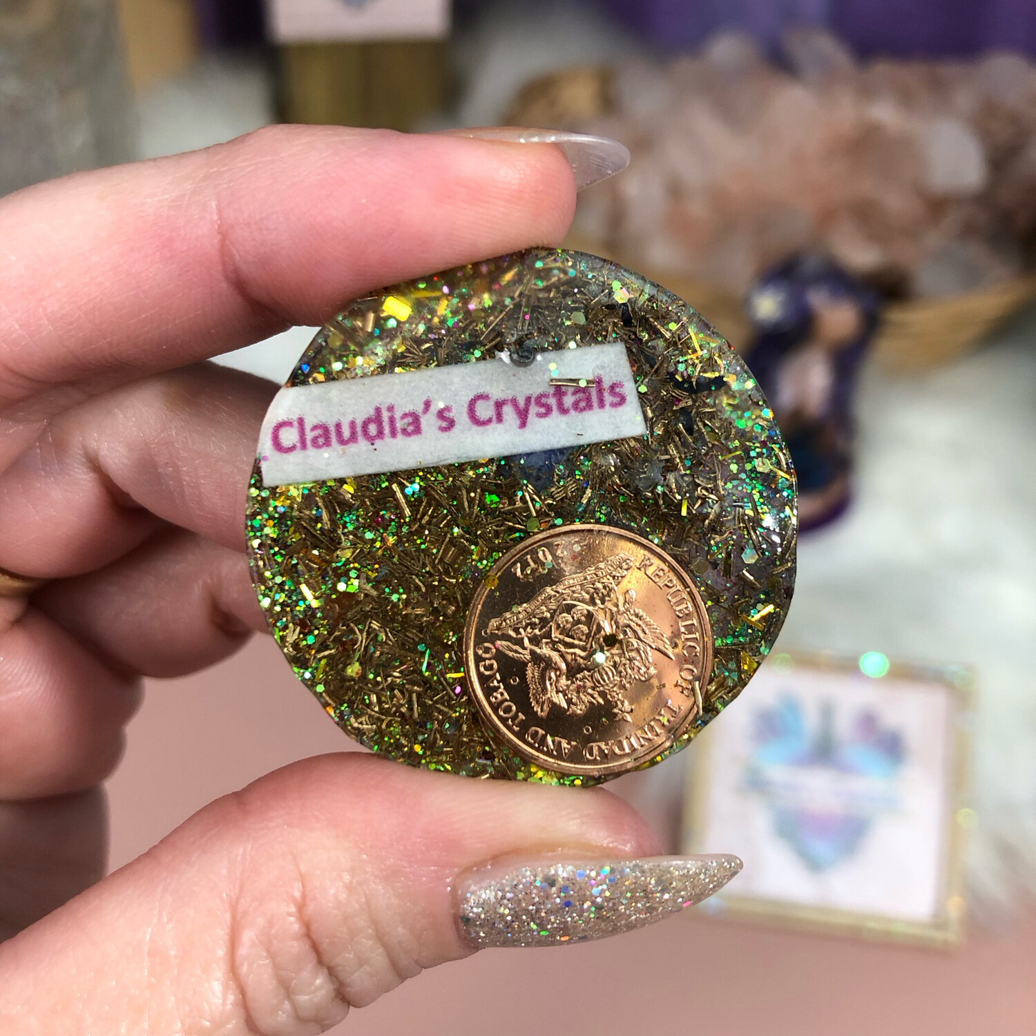POCKET ORGONITE - Energy Filter - 7 Chakra Balancing