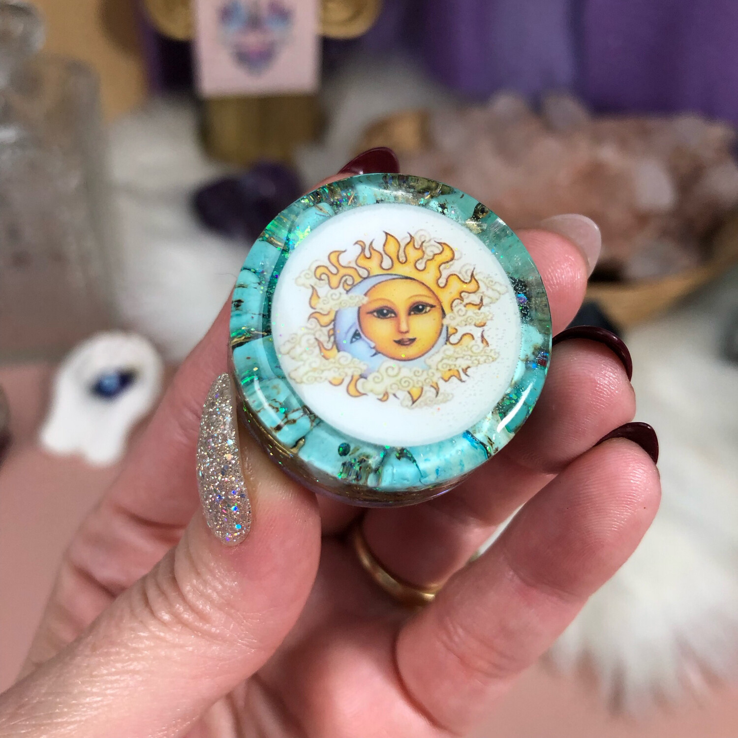 POCKET ORGONITE - Energy Filter - Howlite