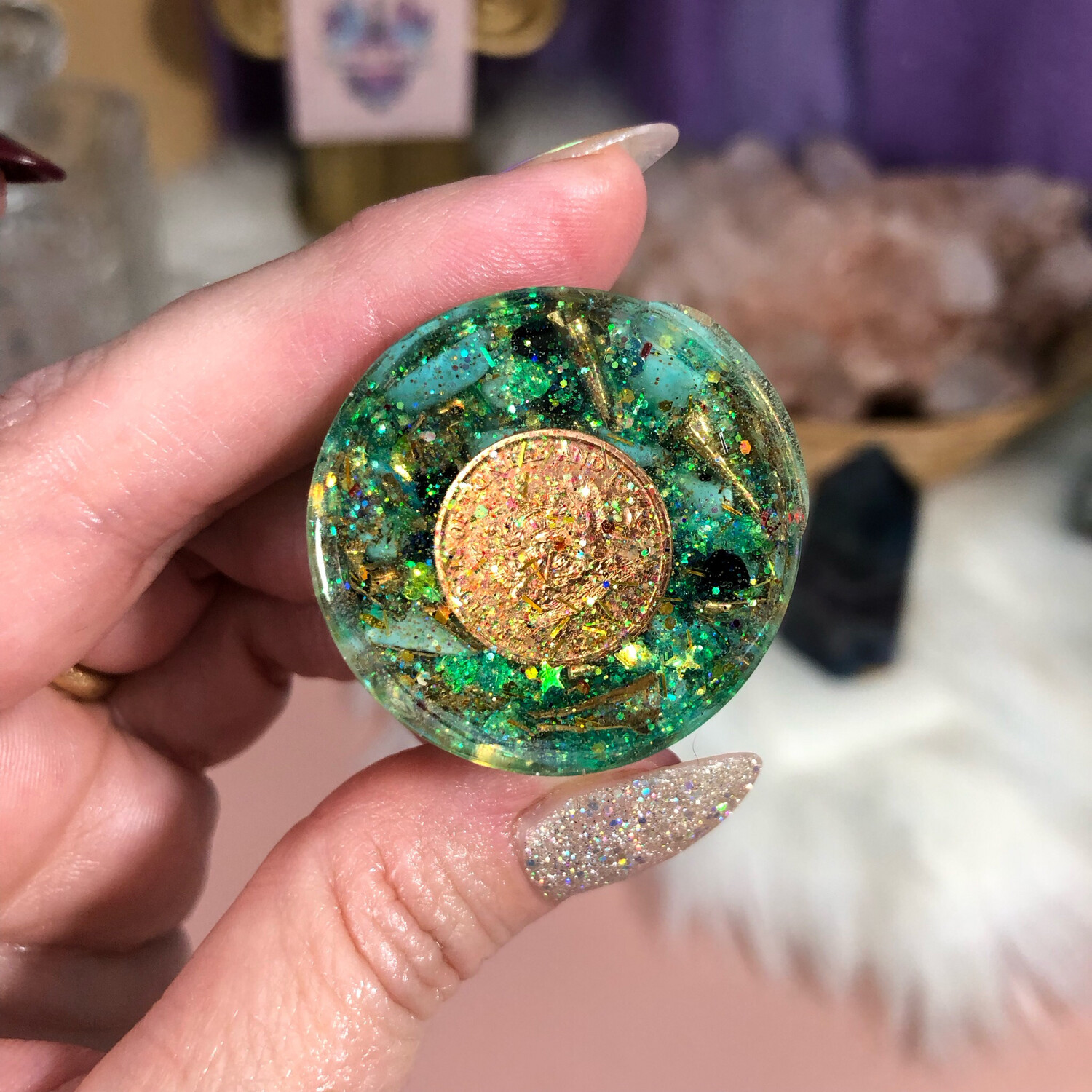 POCKET ORGONITE - Energy Filter - Howlite