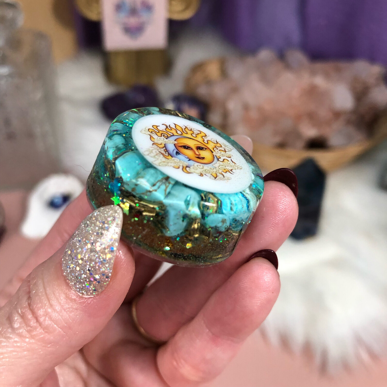 POCKET ORGONITE - Energy Filter - Howlite