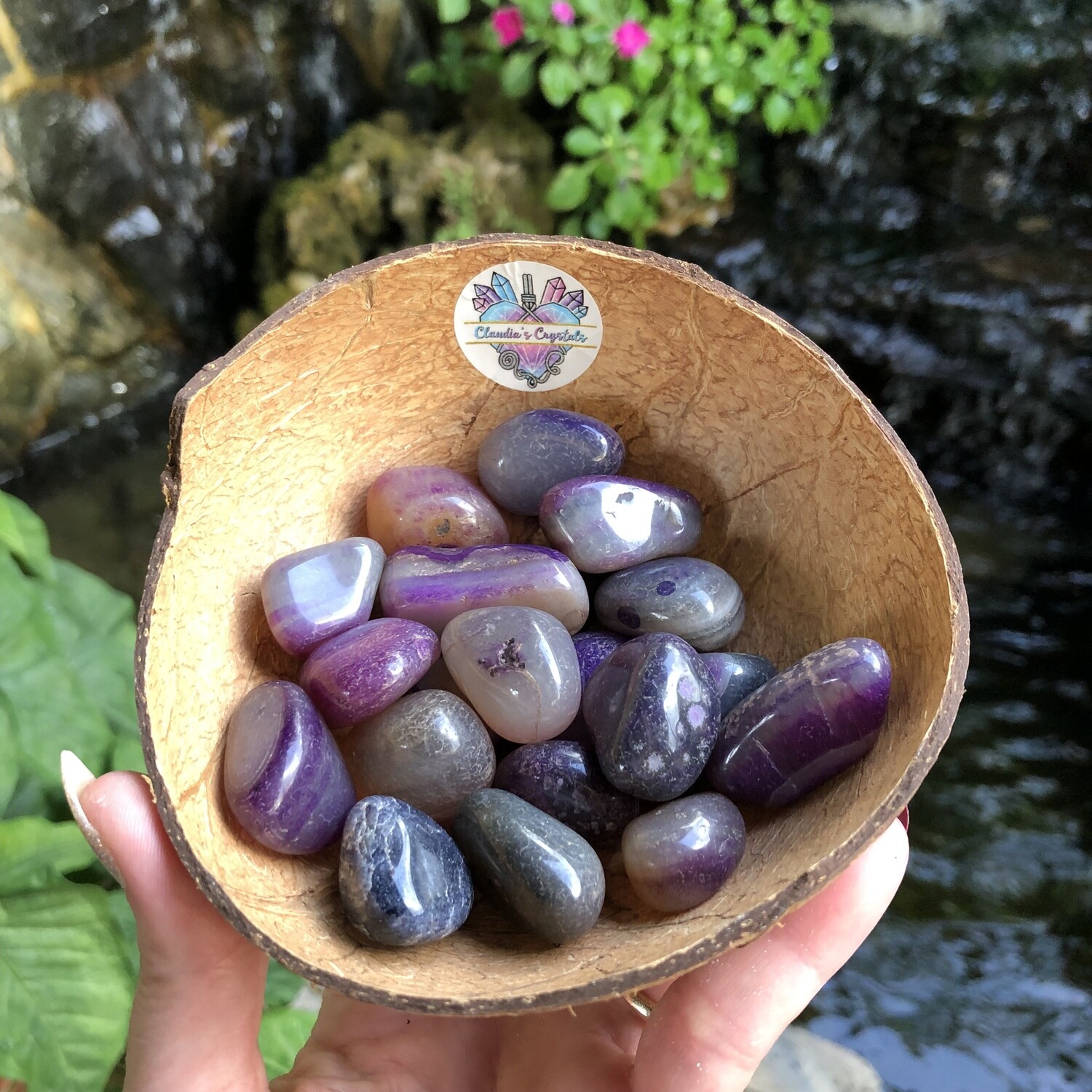 PURPLE AGATE - (Med)