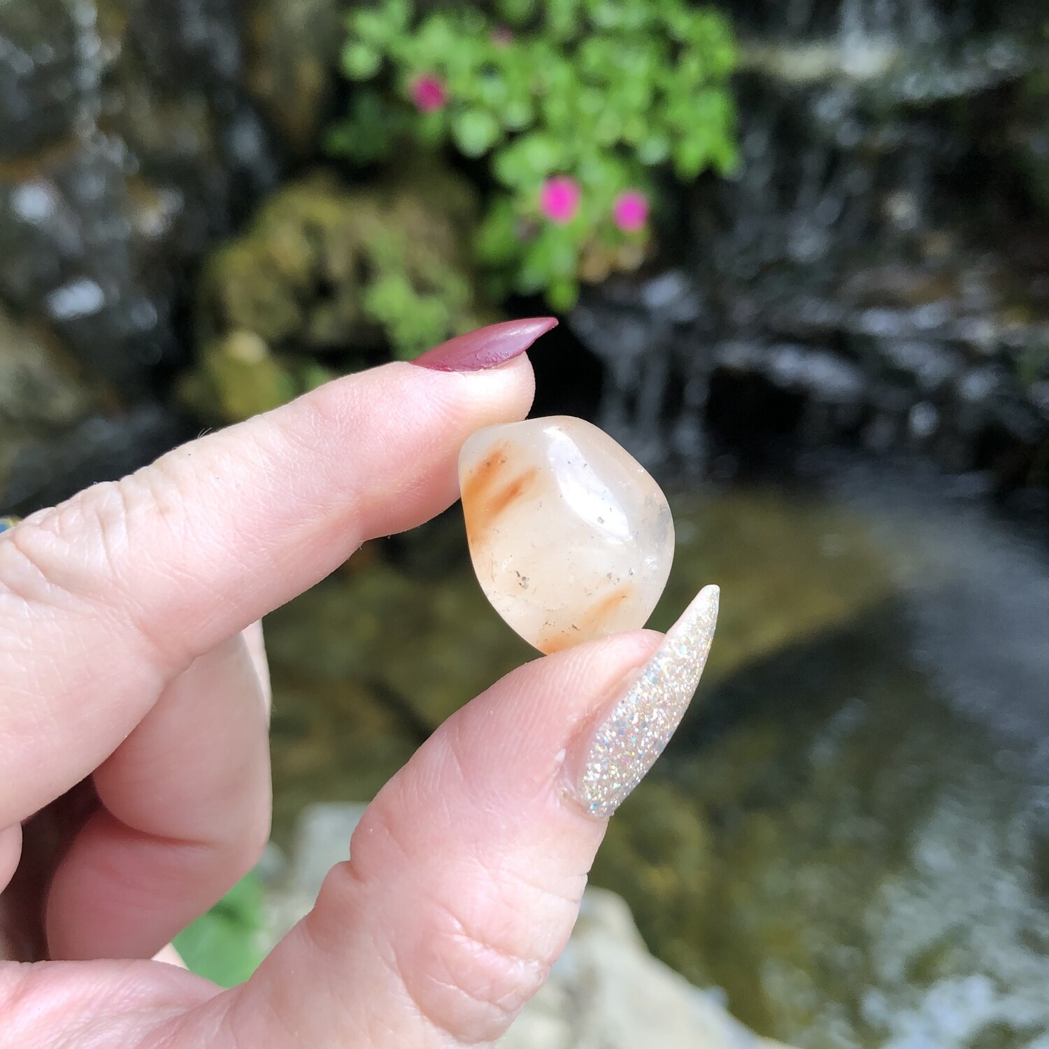 ANGEL PHANTOM QUARTZ - Tumbled Stone - Small
