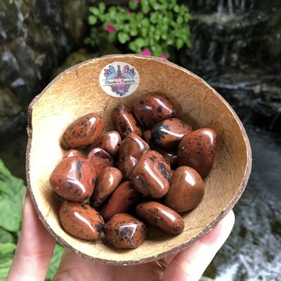 MAHOGANY OBSIDIAN - (Med)