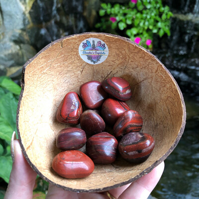 JASPER HEMATITE - (Med)