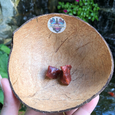 RED CALCITE - RAW