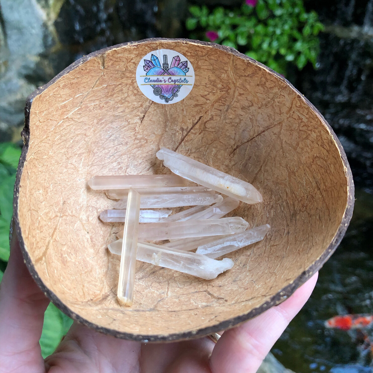 SINGING QUARTZ POINTS - (Sm)