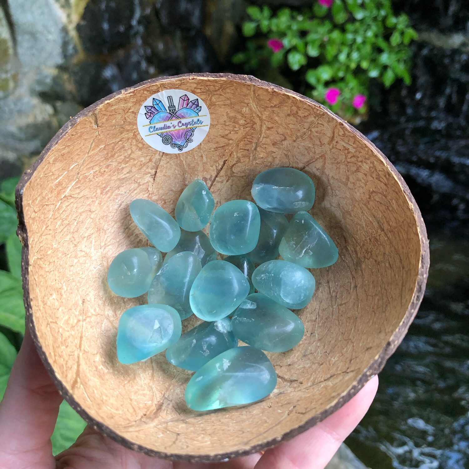 BLUE FLUORITE - (Med)