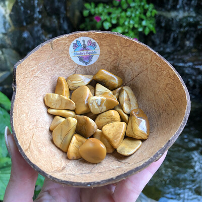 YELLOW JASPER - (Med)