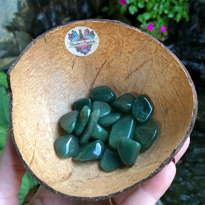 GREEN AGATE - (Med)