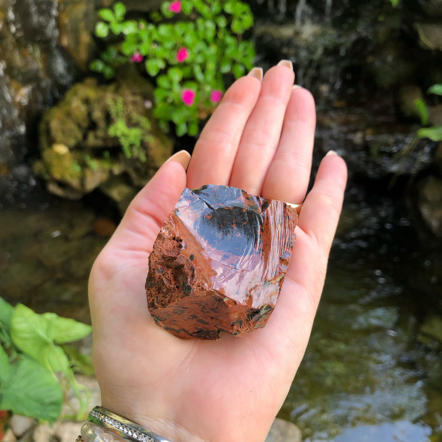 MAHOGANY OBSIDIAN - PALM SIZED CHUNK