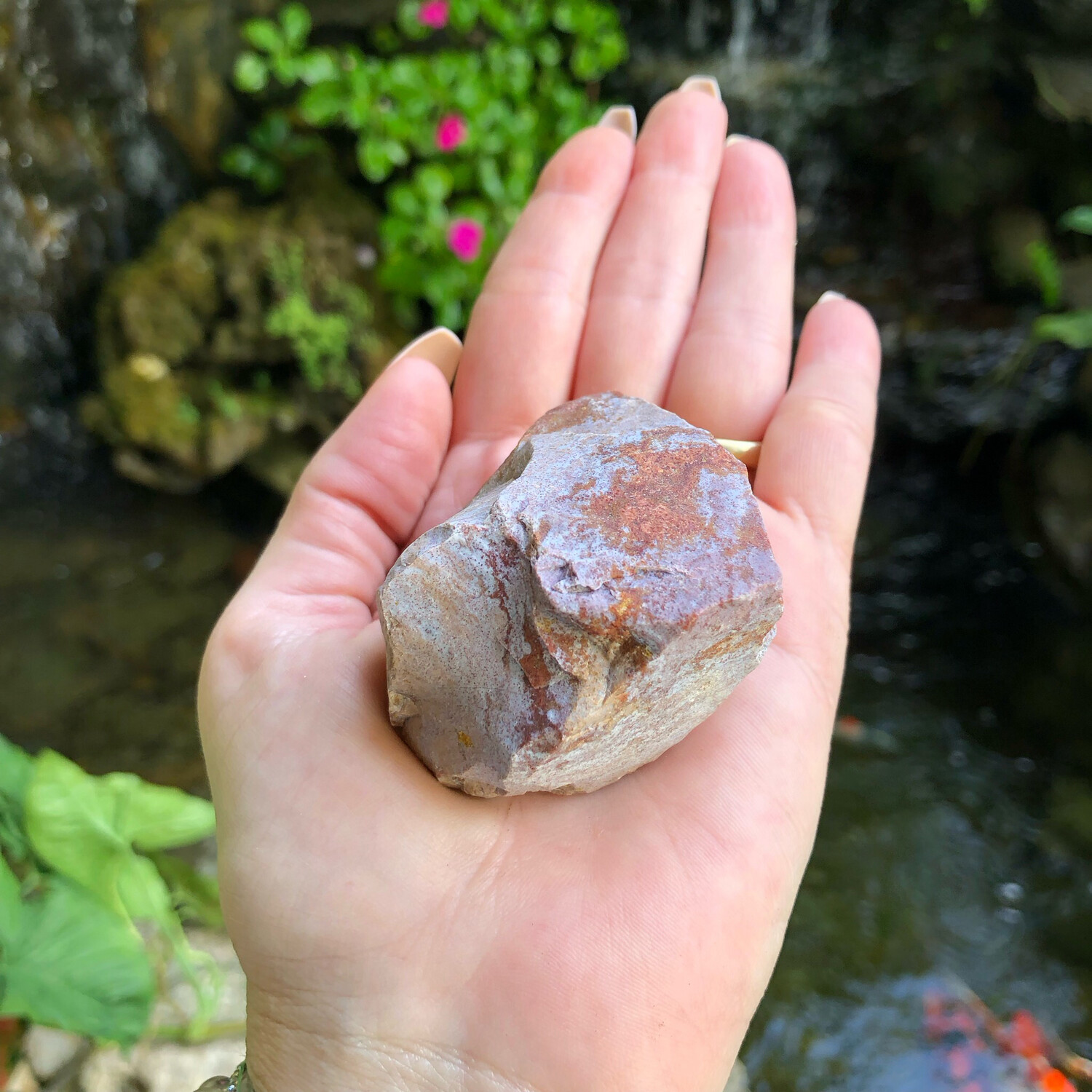 PINK JASPER - PALM SIZED CHUNK