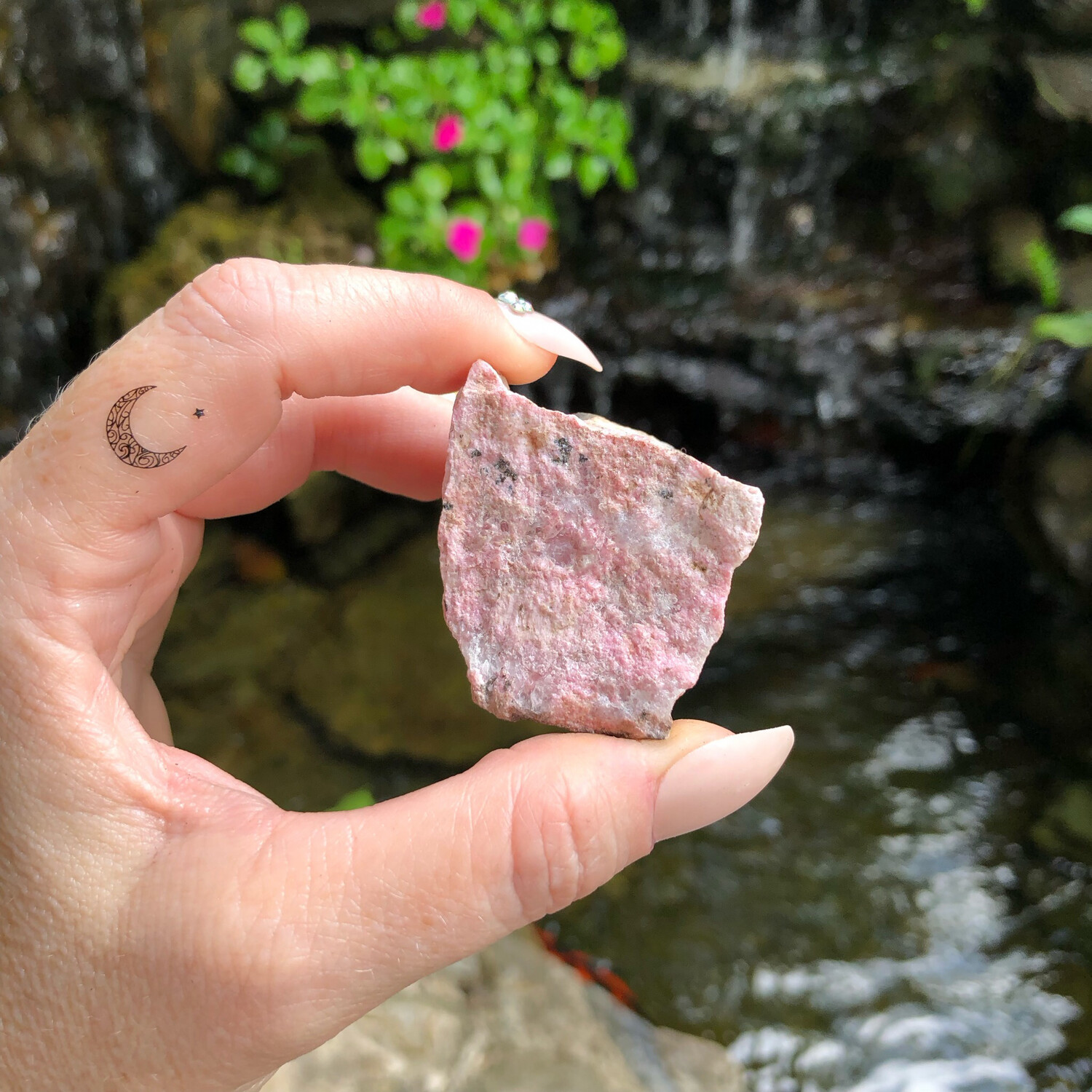 RHODONITE - PALM SIZED CHUNK