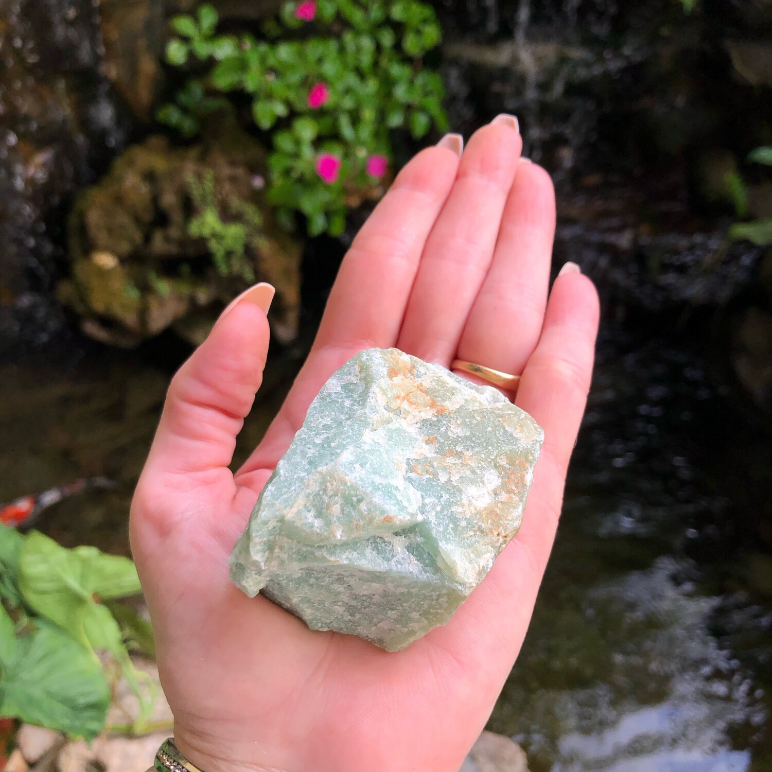 GREEN QUARTZ - PALM SIZED CHUNK