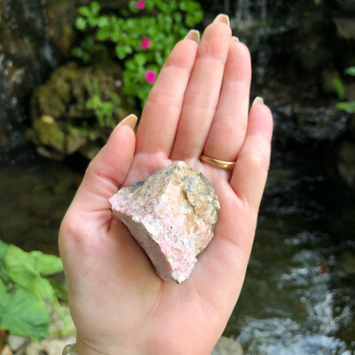 RHODONITE - PALM SIZED CHUNK