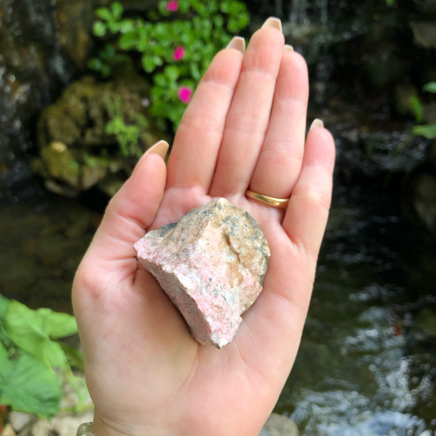 RHODONITE - PALM SIZED CHUNK