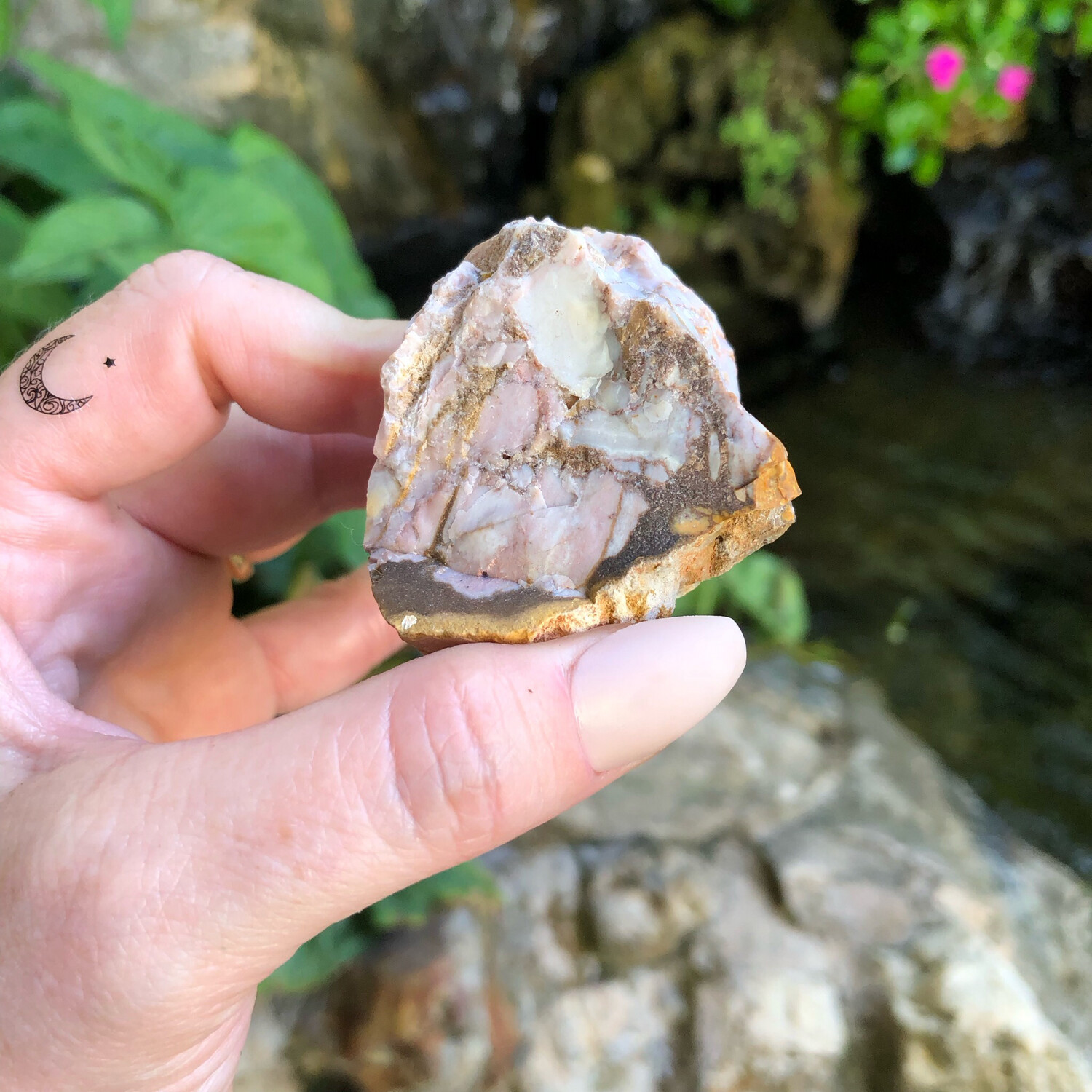 PINK JASPER - #28 - PALM SIZED CHUNK