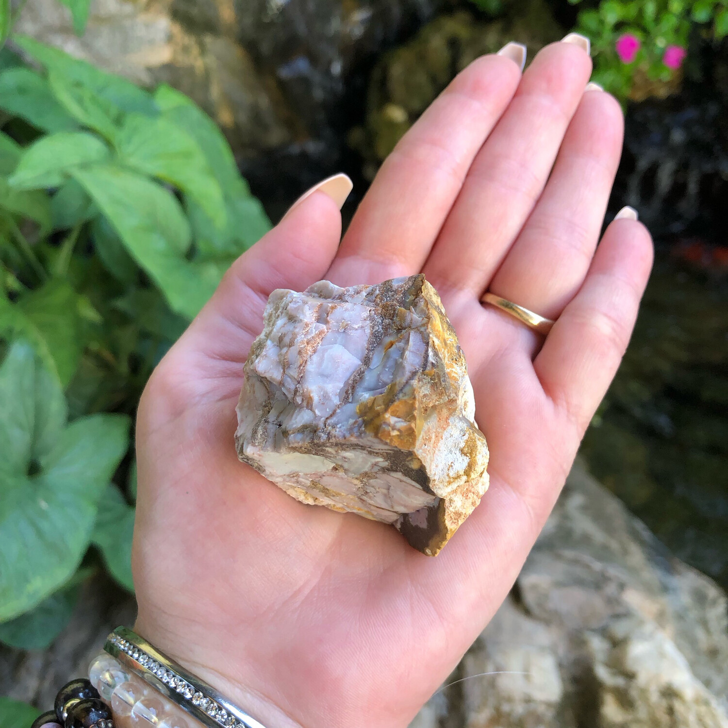 PINK JASPER - #28 - PALM SIZED CHUNK