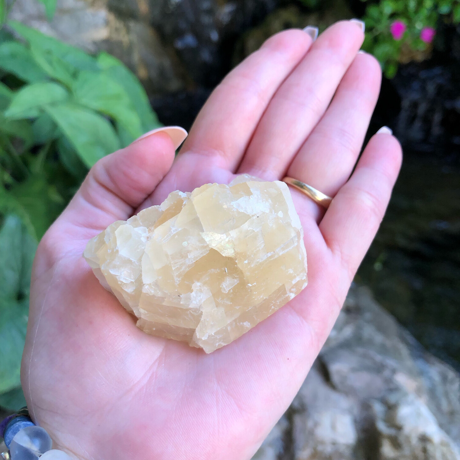 HONEY CALCITE - #37