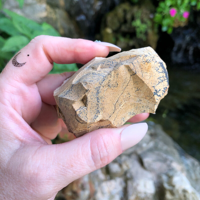 PICTURE JASPER - #32 - PALM SIZED CHUNK