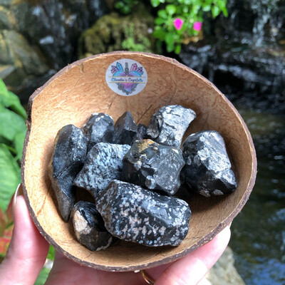 SNOWFLAKE OBSIDIAN - RAW