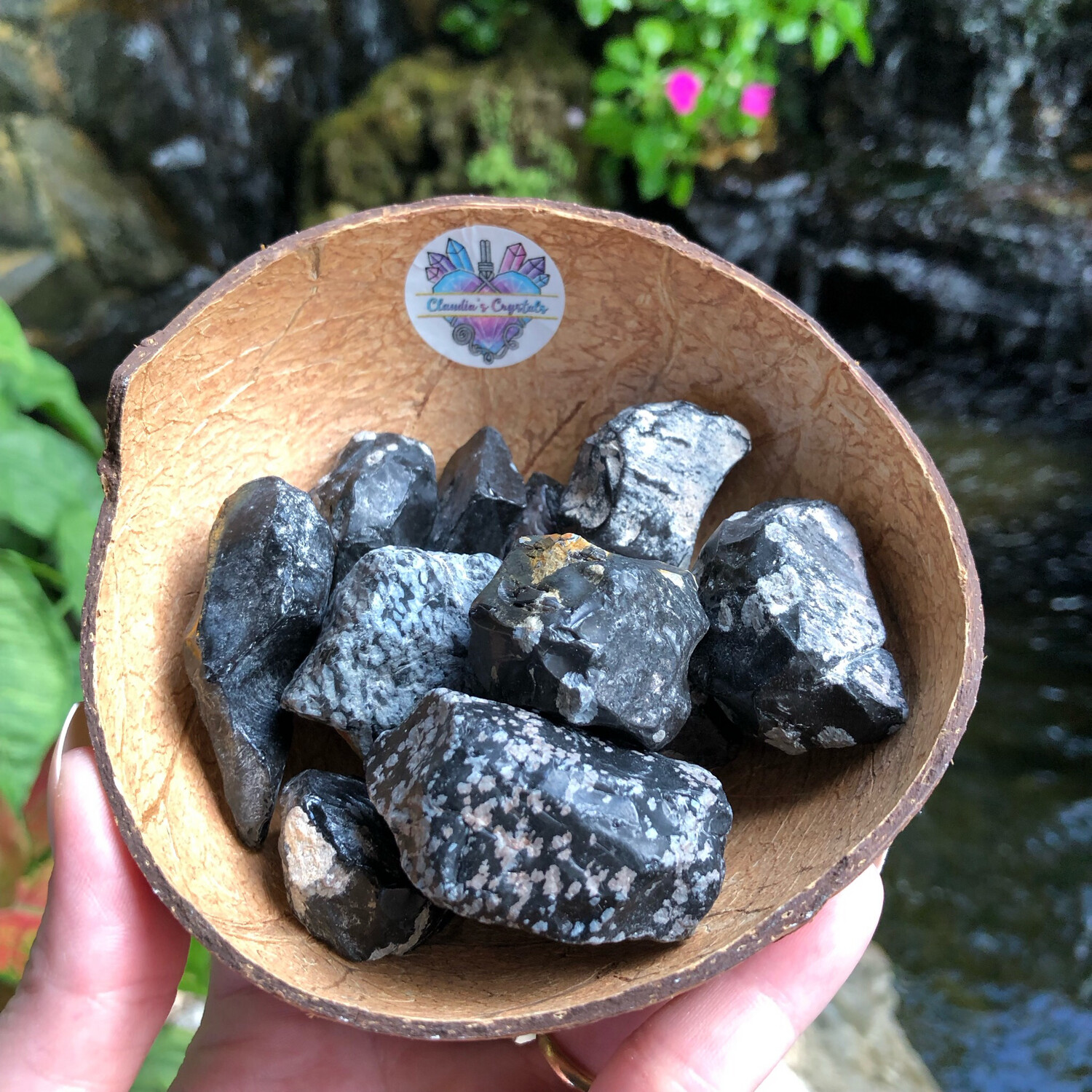 SNOWFLAKE OBSIDIAN - RAW