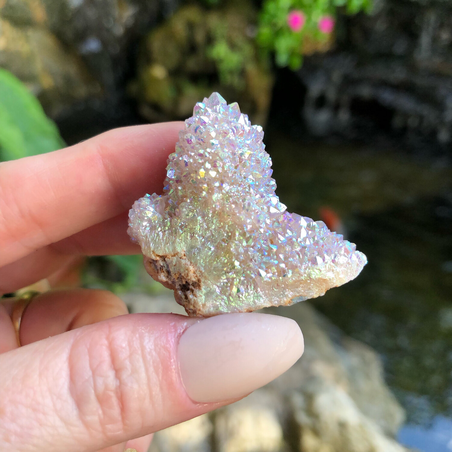 AURA SPIRIT QUARTZ CLUSTER - South Africa