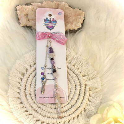 PENDULUM &amp; PENDANT - Angel Aura Quartz Point