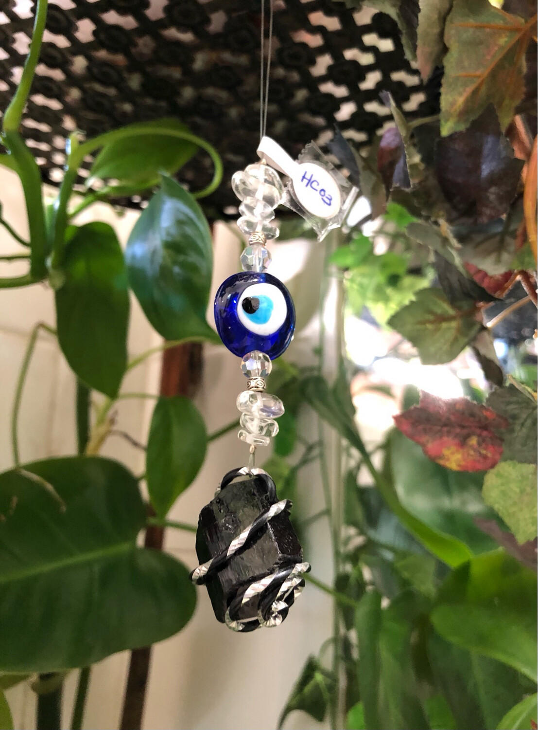 BLACK TOURMALINE &amp; QUARTZ - Protection, Cleansing, Energizing