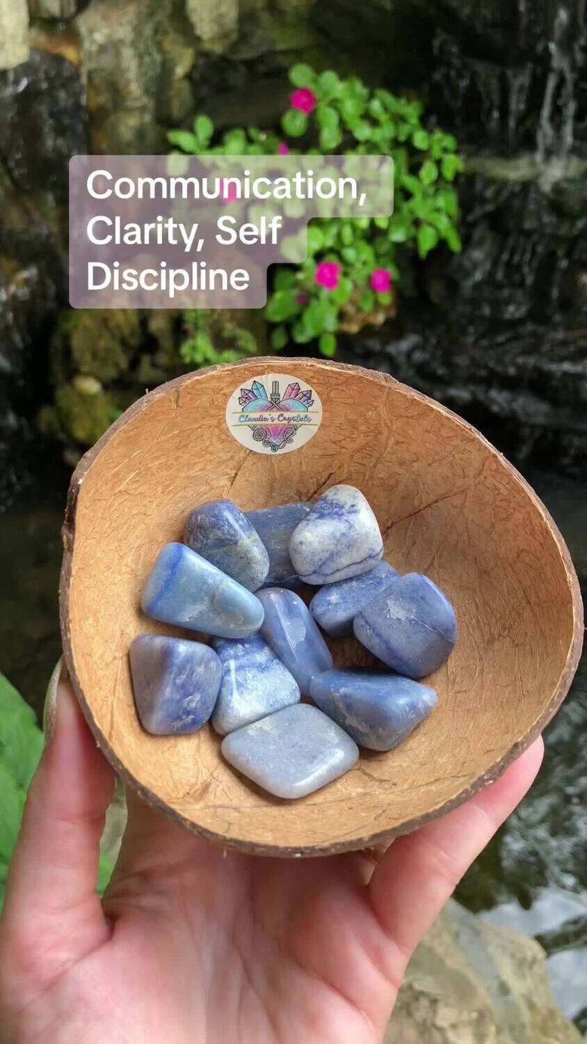 BLUE QUARTZ - (Med)