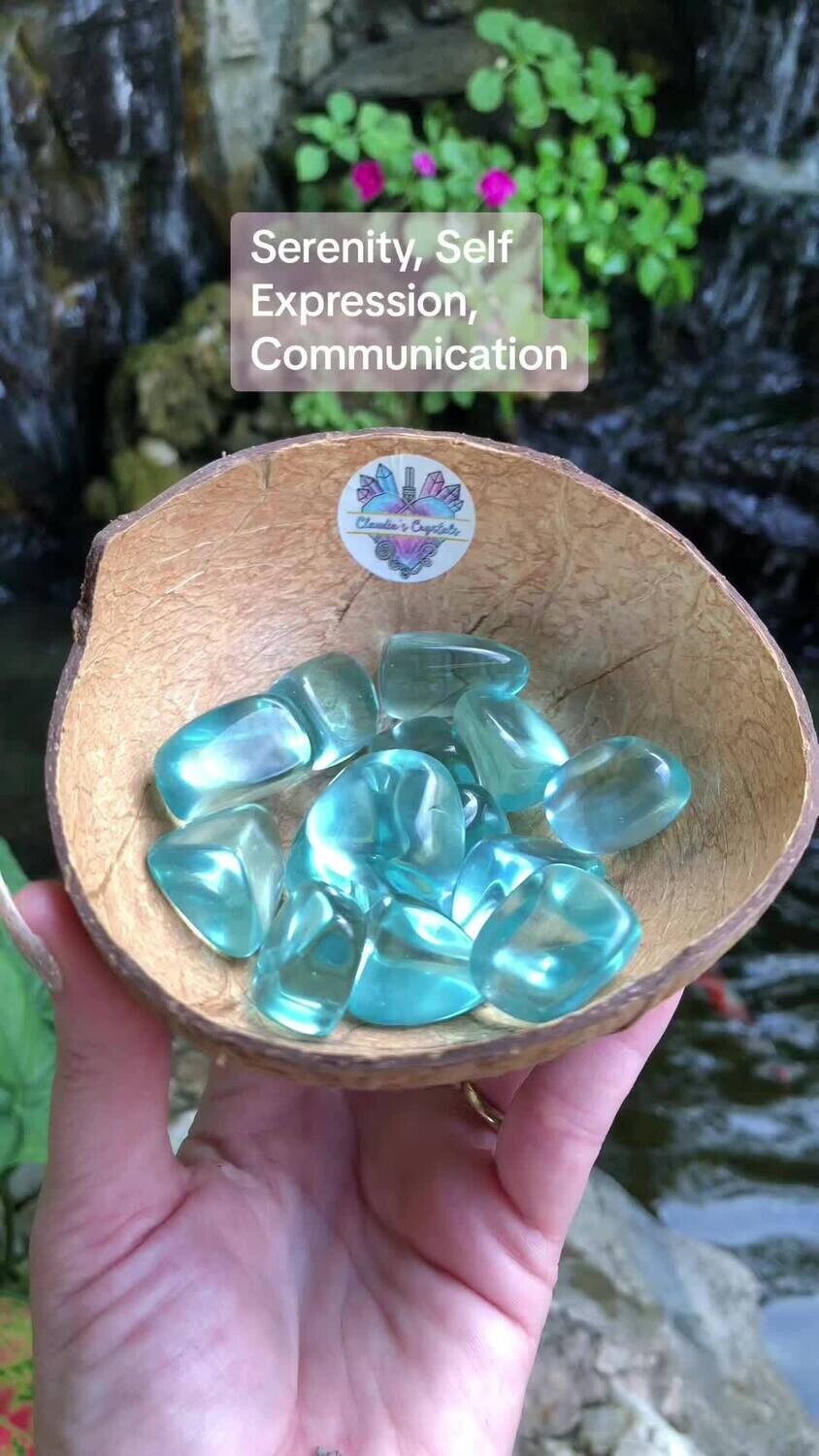 BLUE OBSIDIAN - (Lg)