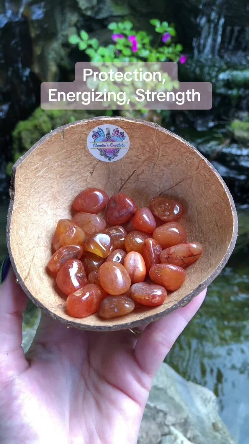 CARNELIAN - (Med)