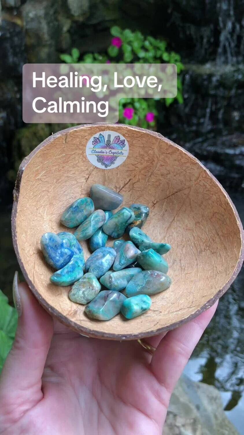 CHRYSOCOLLA - (Med)
