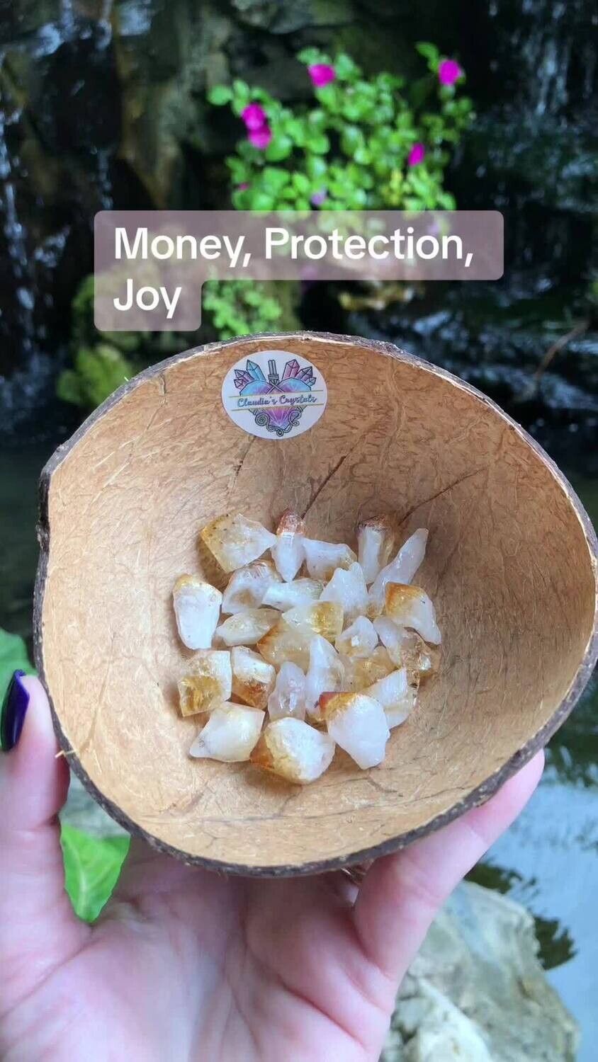 CITRINE POINTS - (Sm)