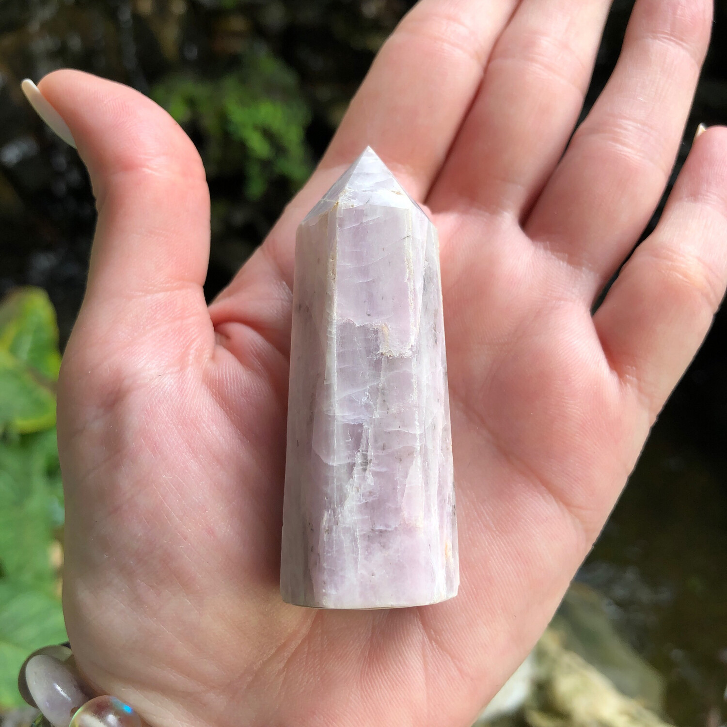 PINK KUNZITE - TOWER - 6.5cm - Love, Emotional Healing, Soothing