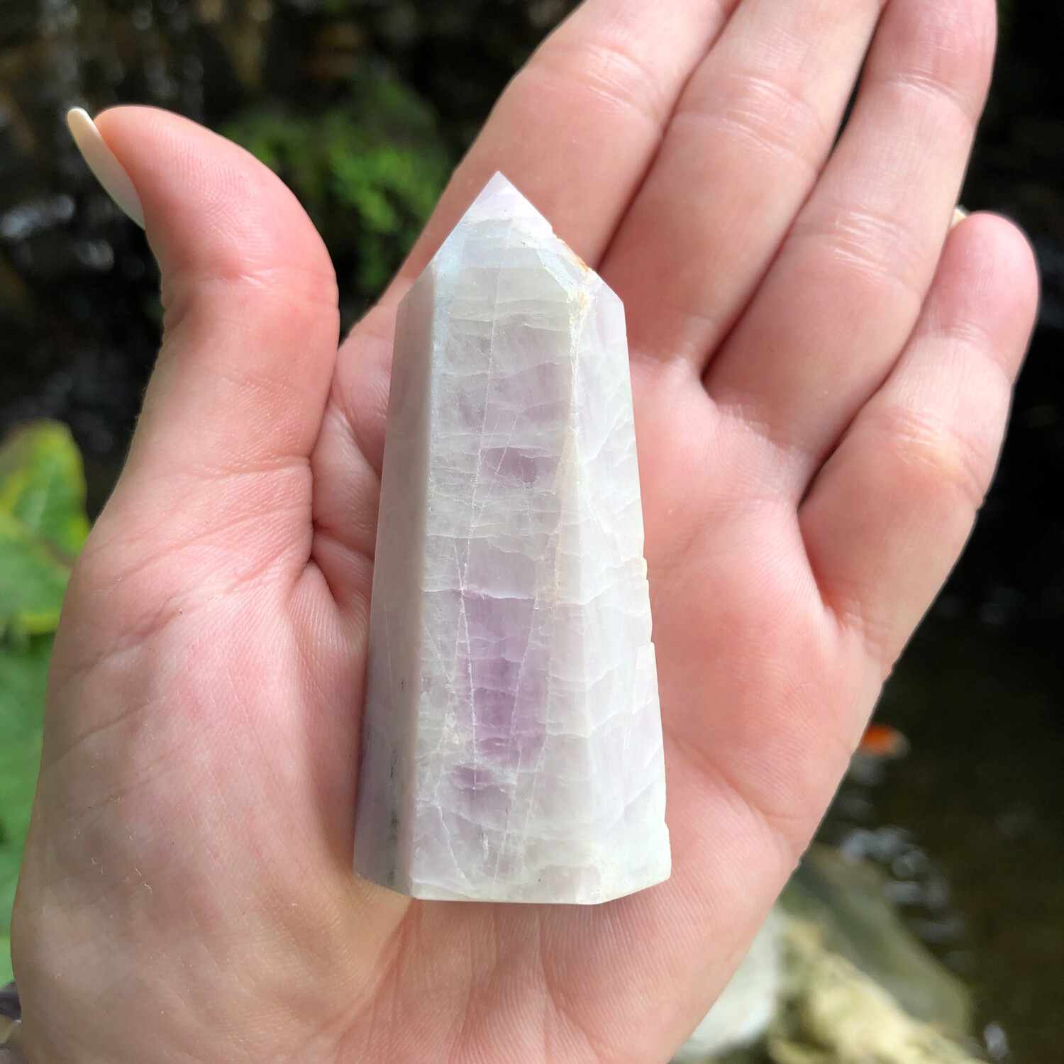 PINK KUNZITE - TOWER - 6.7cm -  Love, Emotional Healing, Soothing