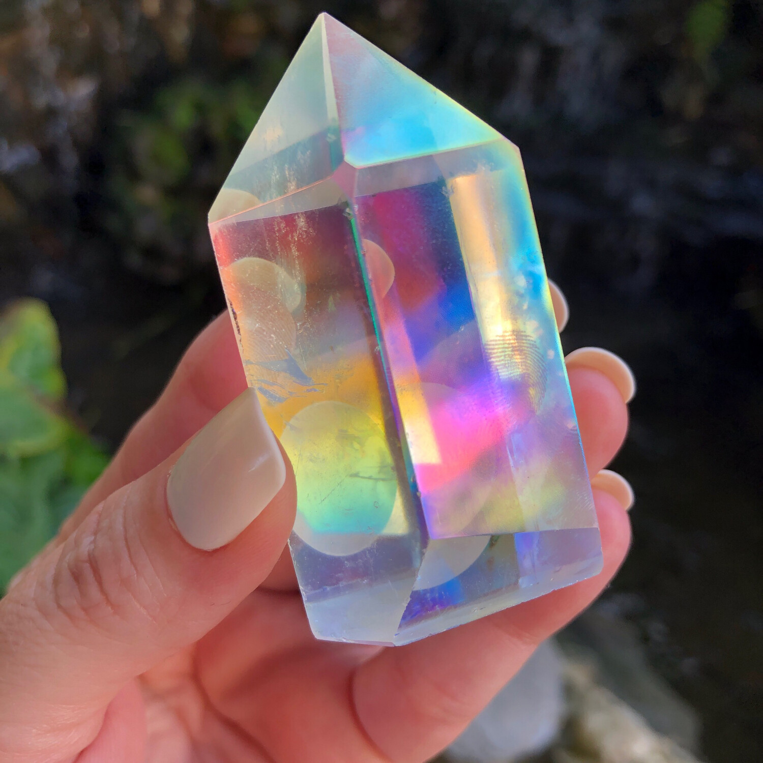 ANGEL AURA QUARTZ - TOWER - 6.2cm - Joy, Hope, Optimism