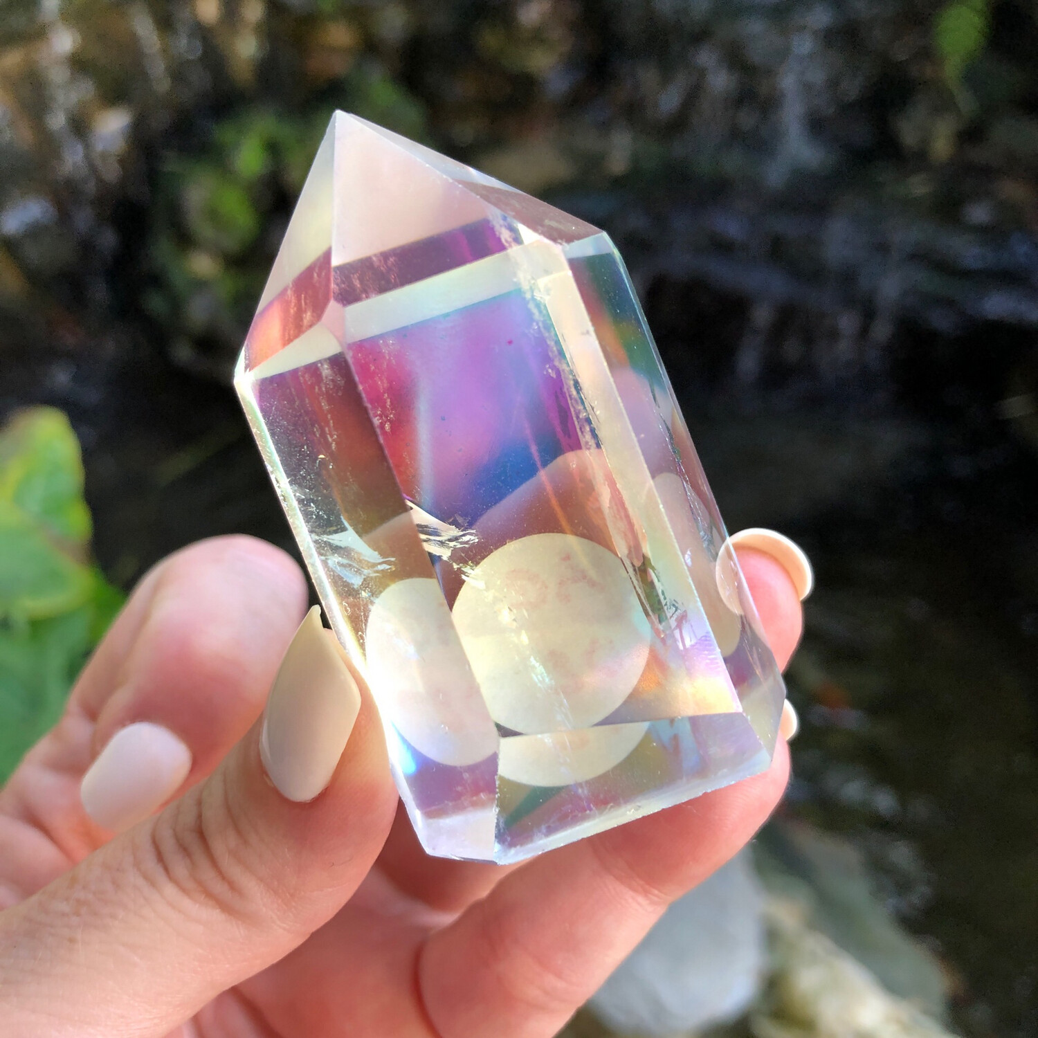 ANGEL AURA QUARTZ - TOWER - 6.2cm - Joy, Hope, Optimism