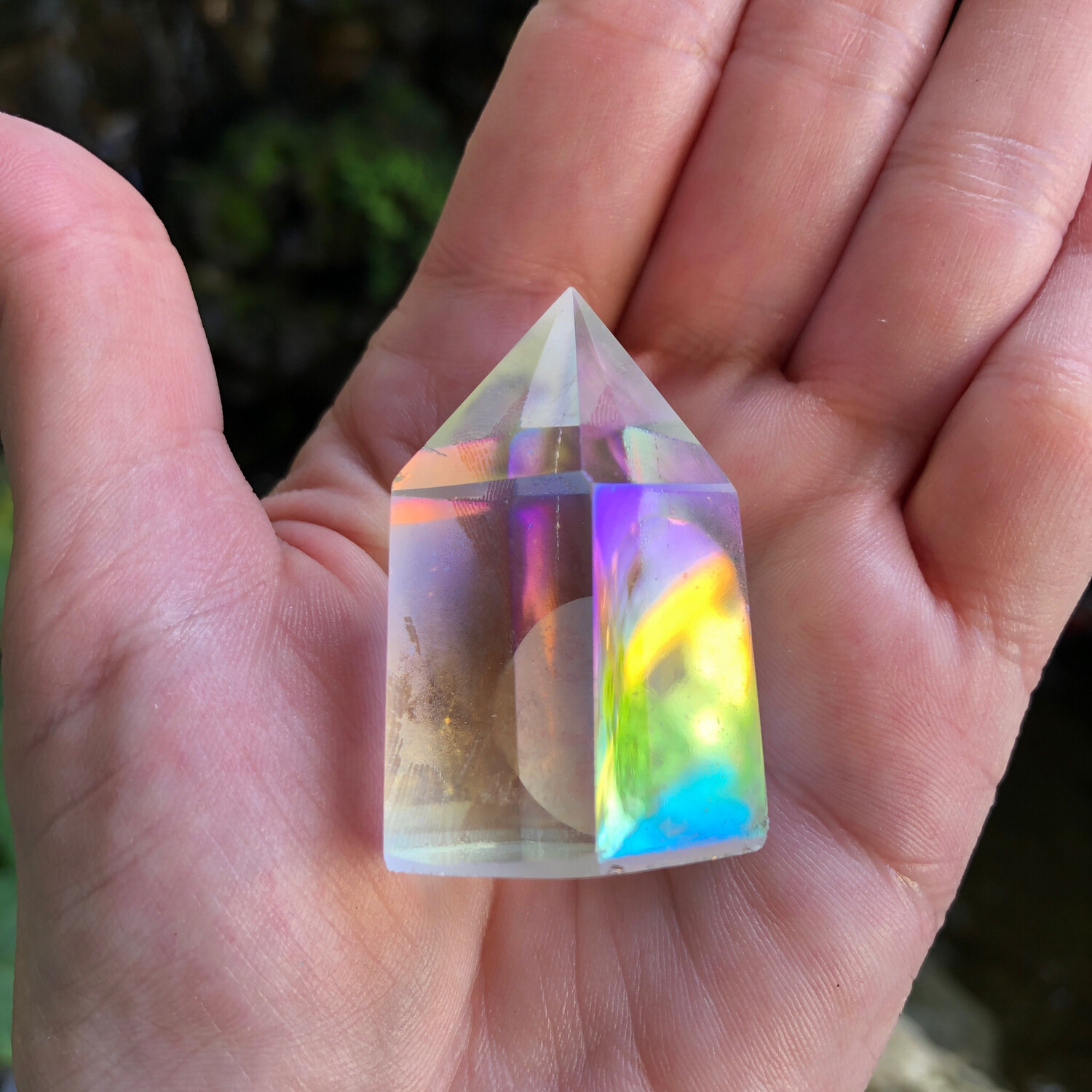 ANGEL AURA QUARTZ - TOWER - 4.5cm - Joy, Hope, Optimism