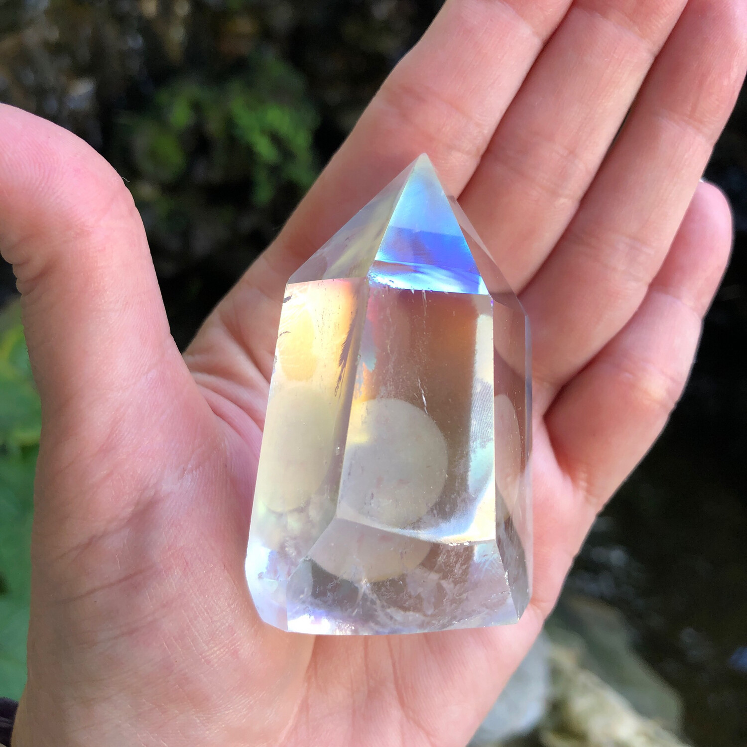 ANGEL AURA QUARTZ - TOWER - 6.3cm - Joy, Hope, Optimism