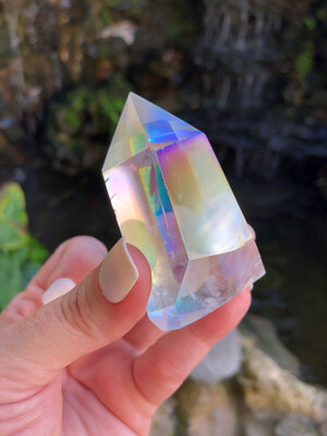 ANGEL AURA QUARTZ - TOWER - 6.3cm - Joy, Hope, Optimism