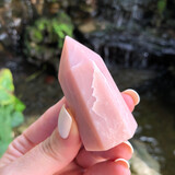 PINK OPAL - TOWER - 5.7cm - Love, Peace, Hope