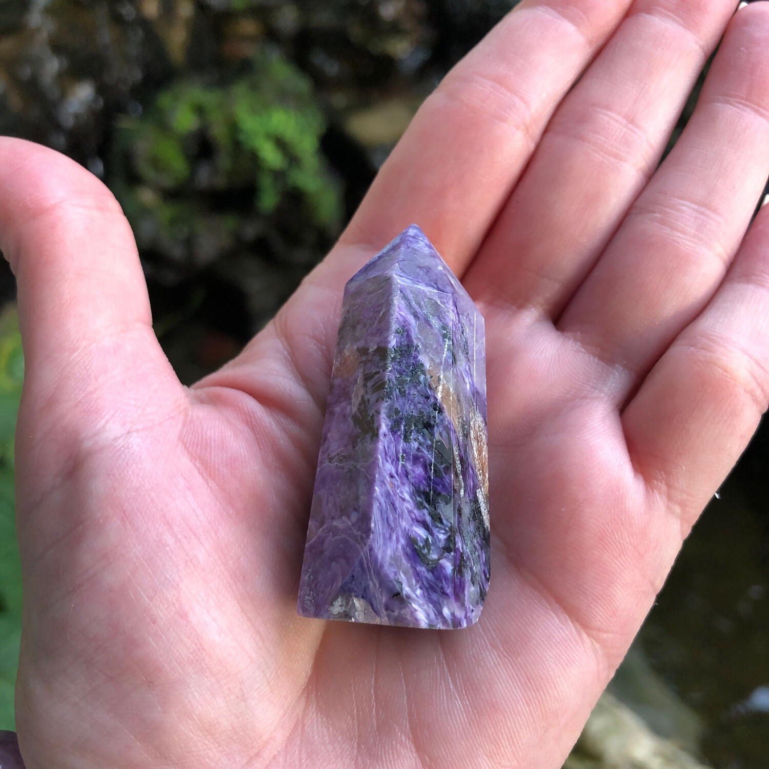 CHAROITE - TOWER - 5.2cm - Healing, Love, Transformation