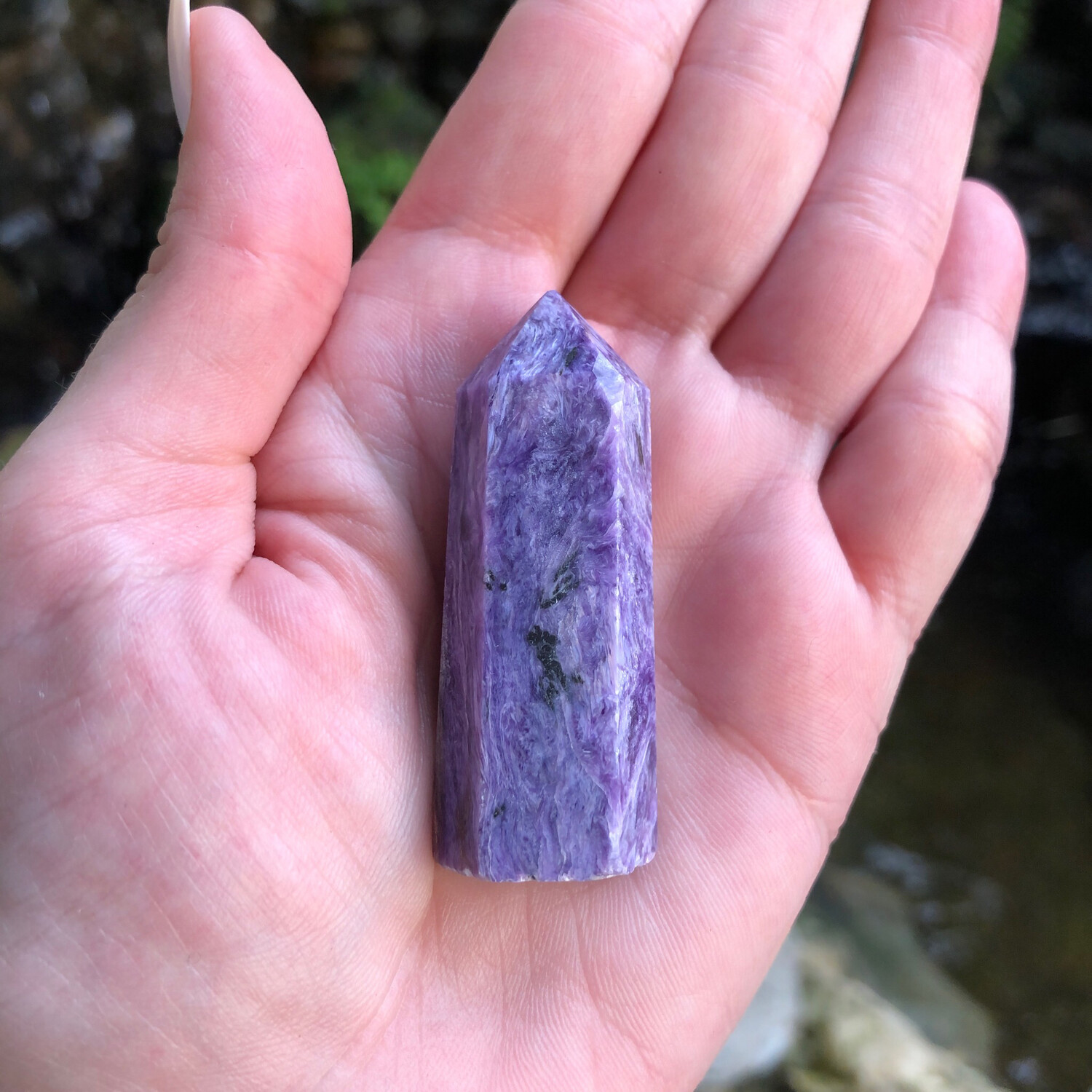 CHAROITE - TOWER - 5.2cm - Healing, Love, Transformation
